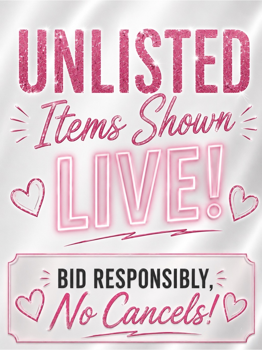 UNLISTED Shown LIVE! No Cancels!🚨🚨
